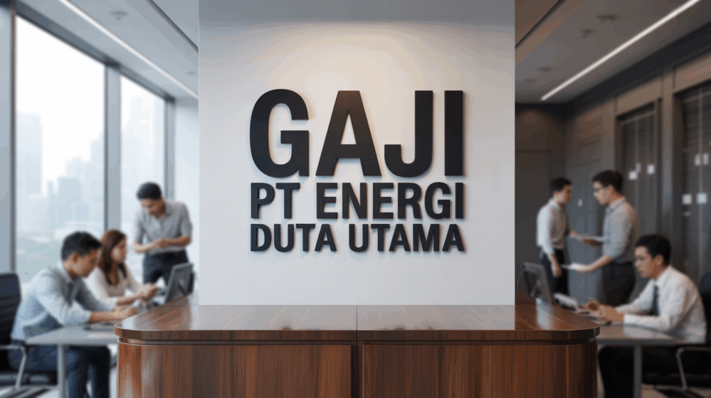 Gaji Pt Energi Duta Utama