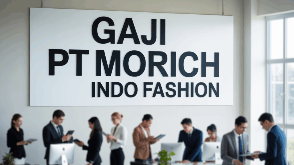 Gaji Pt Morich Indo Fashion