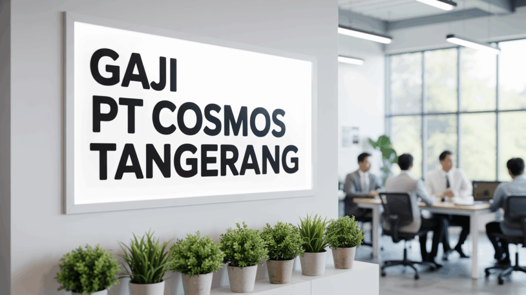 Gaji Pt Cosmos Tangerang