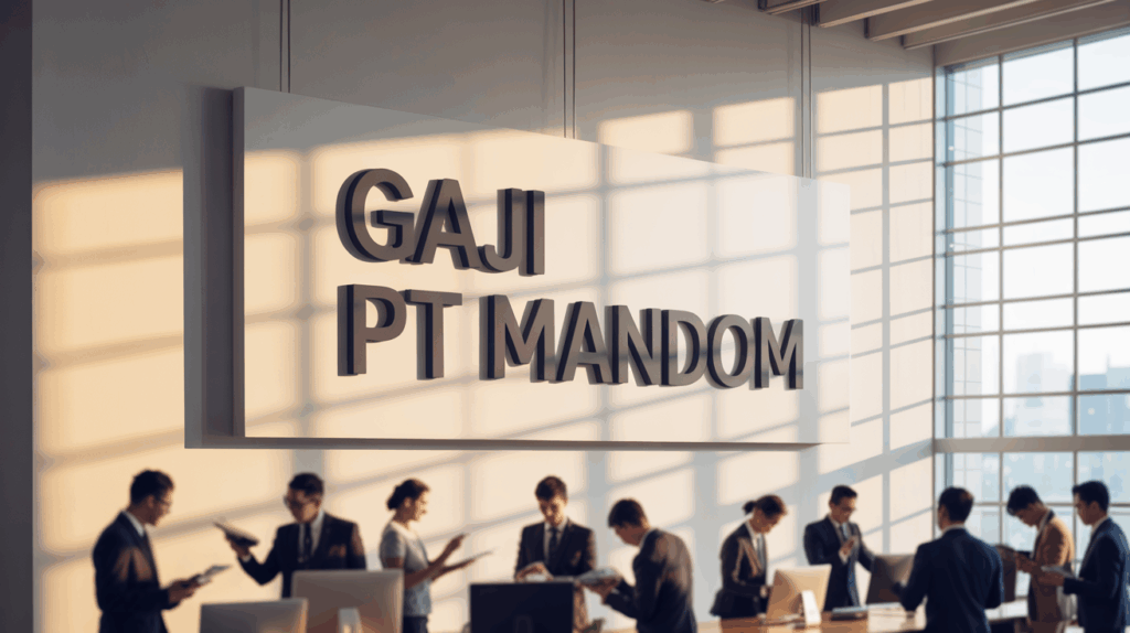 Gaji Pt Mandom