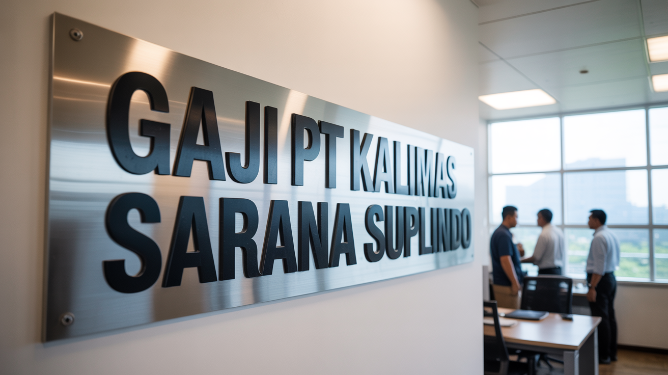 Gaji Pt Kalimas Sarana Suplindo