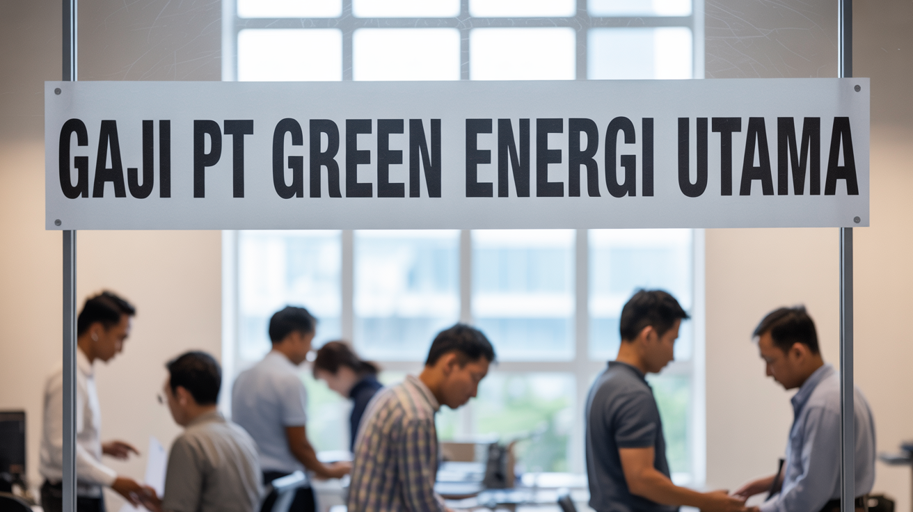 Gaji Pt Green Energi Utama