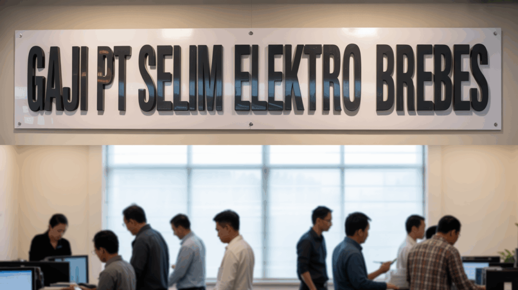 Gaji Pt Selim Elektro Brebes