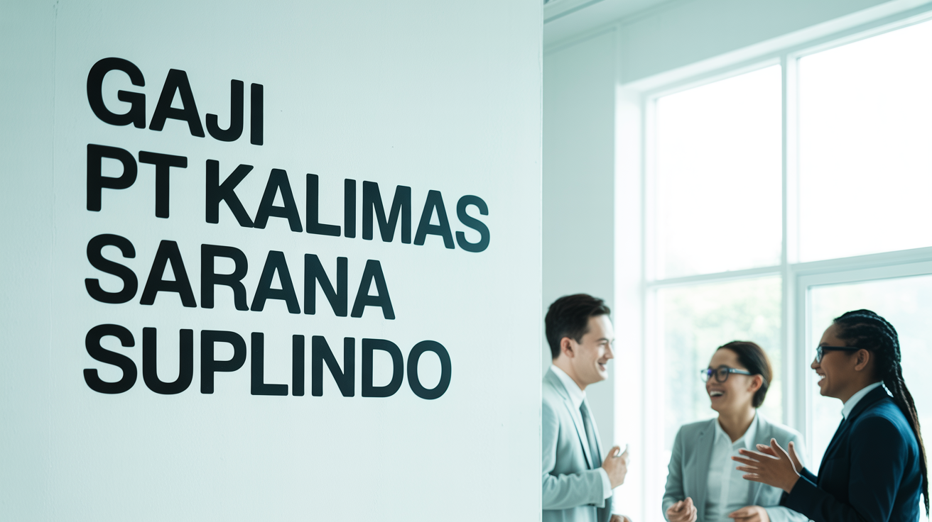 Gaji Pt Kalimas Sarana Suplindo