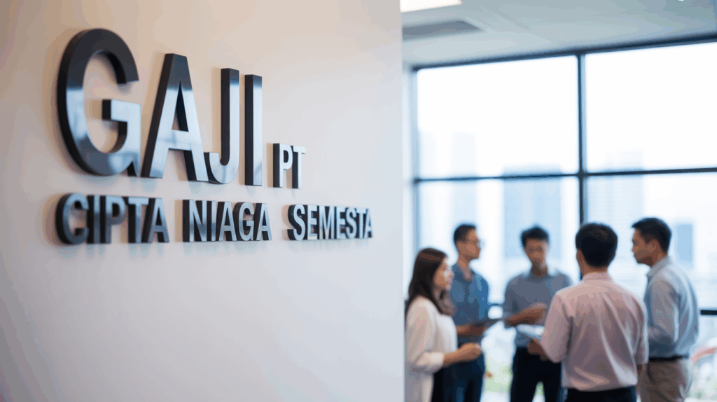 Gaji Pt Cipta Niaga Semesta