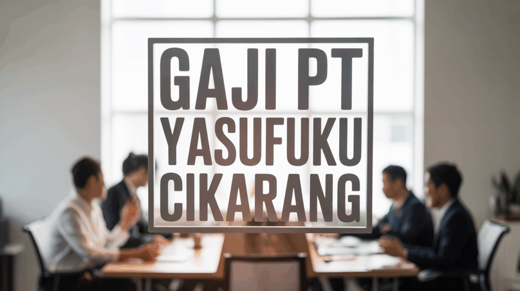 Gaji Pt Yasufuku Cikarang