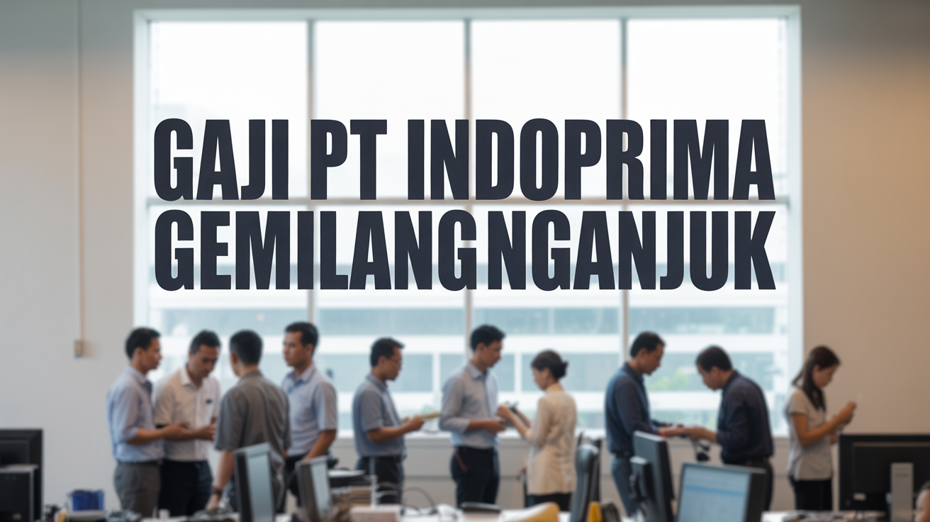 Gaji Pt Indoprima Gemilang Nganjuk