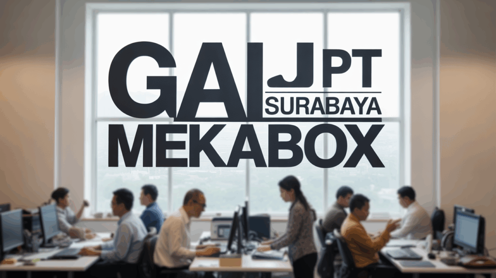 Gaji Pt Surabaya Mekabox