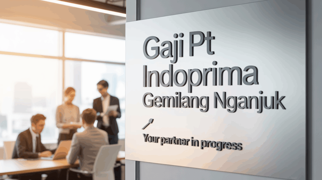 Gaji Pt Indoprima Gemilang Nganjuk