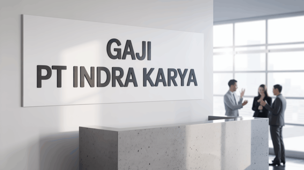 Gaji Pt Indra Karya