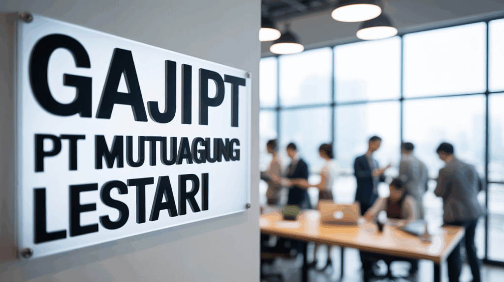 Gaji Pt Mutuagung Lestari