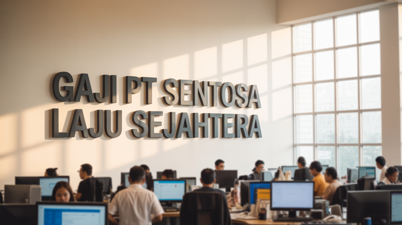 Gaji Pt Sentosa Laju Sejahtera