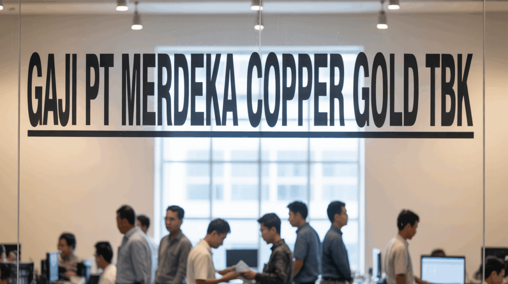 Gaji Pt Merdeka Copper Gold Tbk