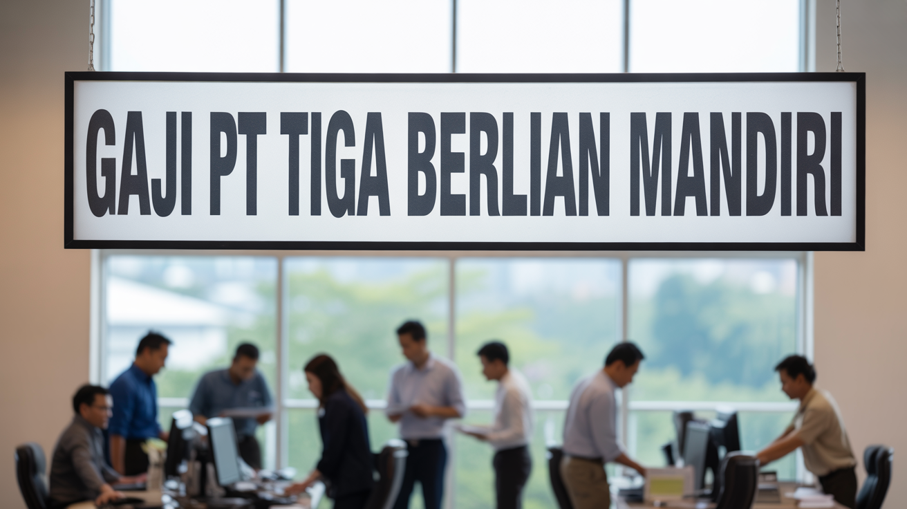 Gaji Pt Tiga Berlian Mandiri