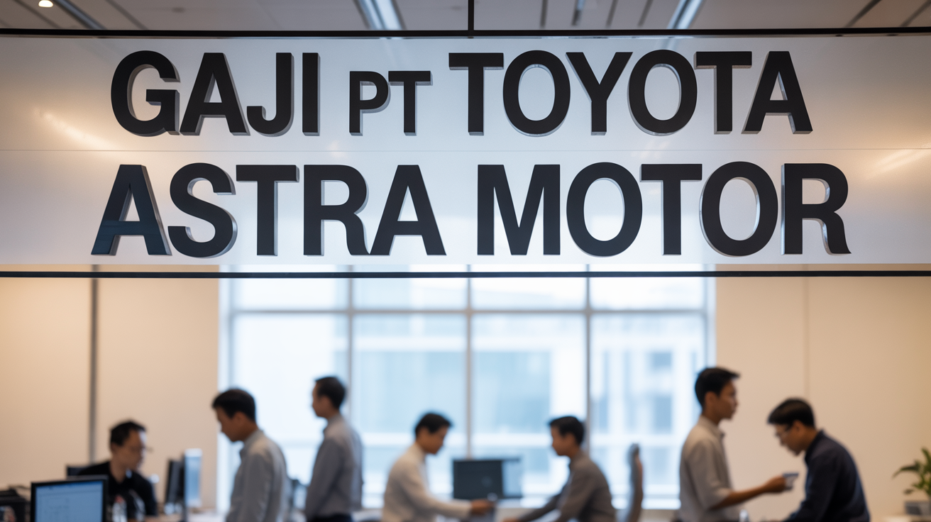 Gaji Pt Toyota Astra Motor