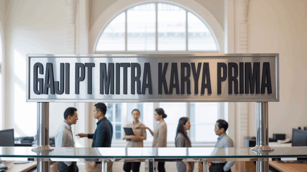 Gaji Pt Mitra Karya Prima