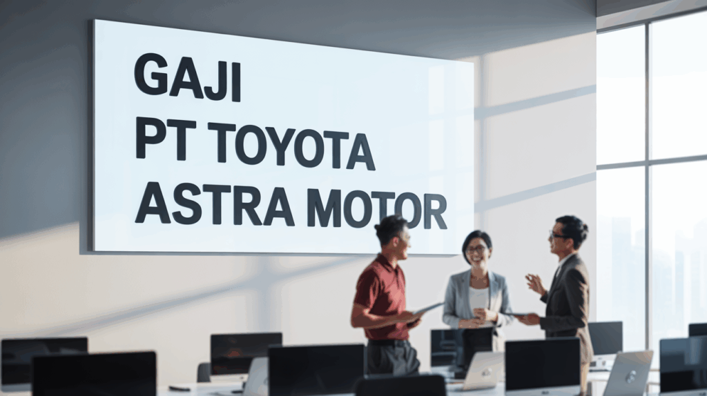 Gaji Pt Toyota Astra Motor