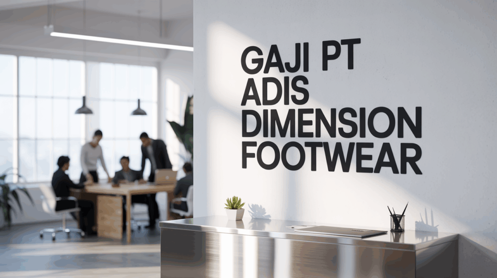 Gaji Pt Adis Dimension Footwear