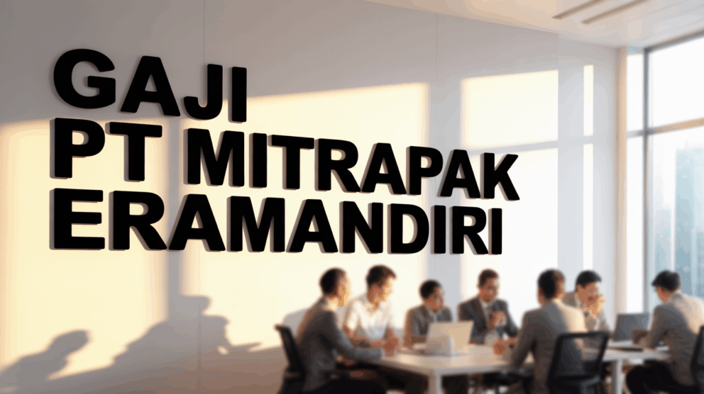 Gaji Pt Mitrapak Eramandiri