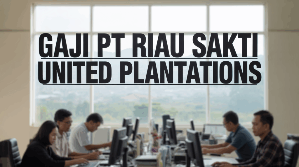 Gaji Pt Riau Sakti United Plantations