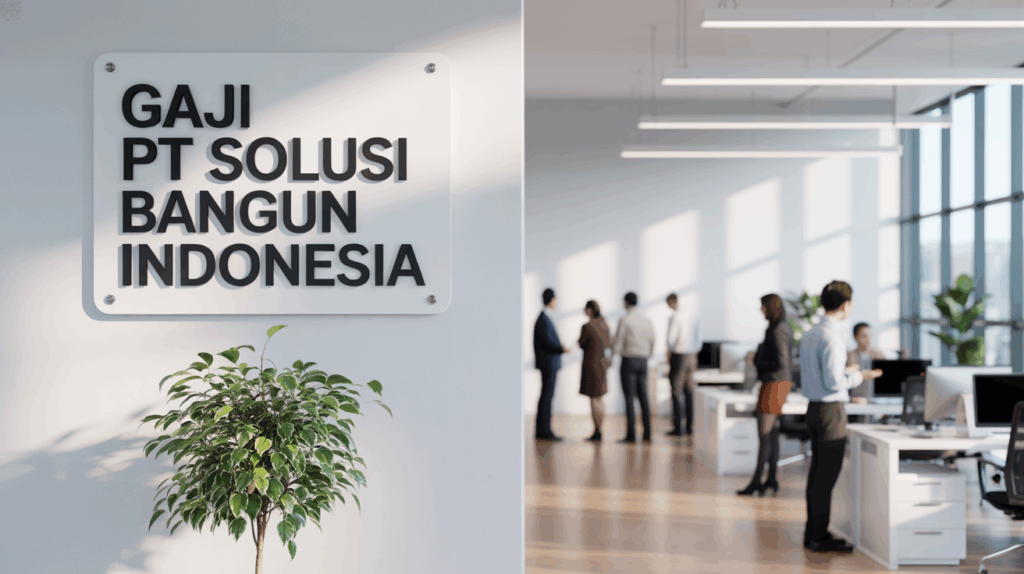Gaji Pt Solusi Bangun Indonesia