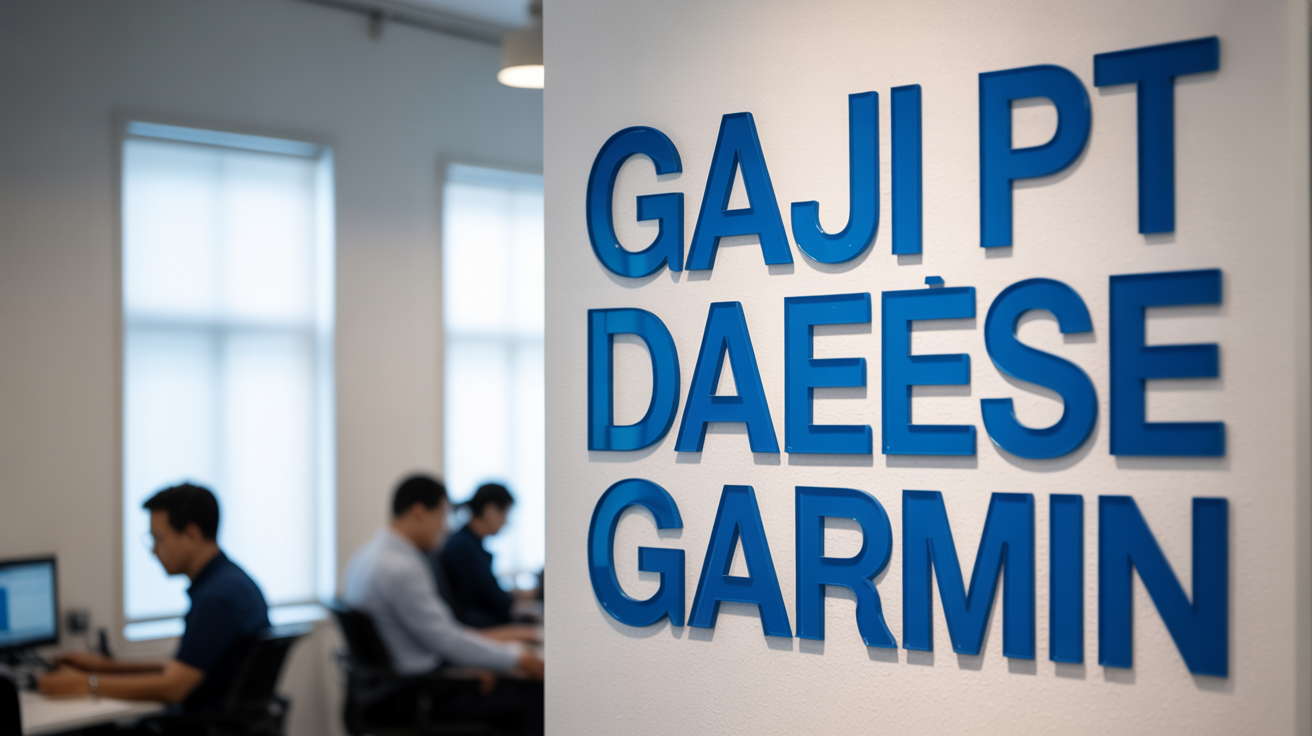 Gaji Pt Daese Garmin