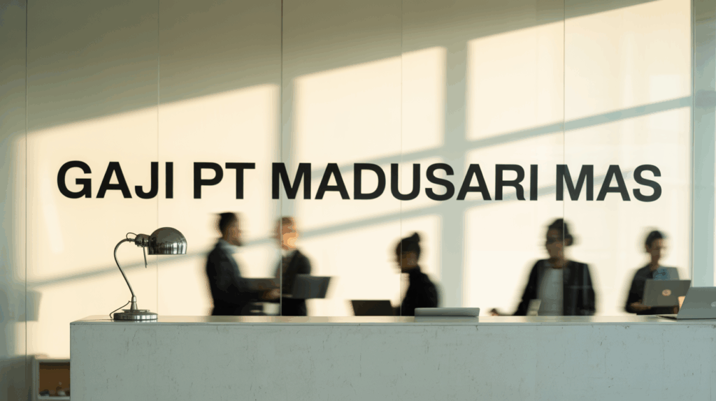 Gaji Pt Madusari Mas