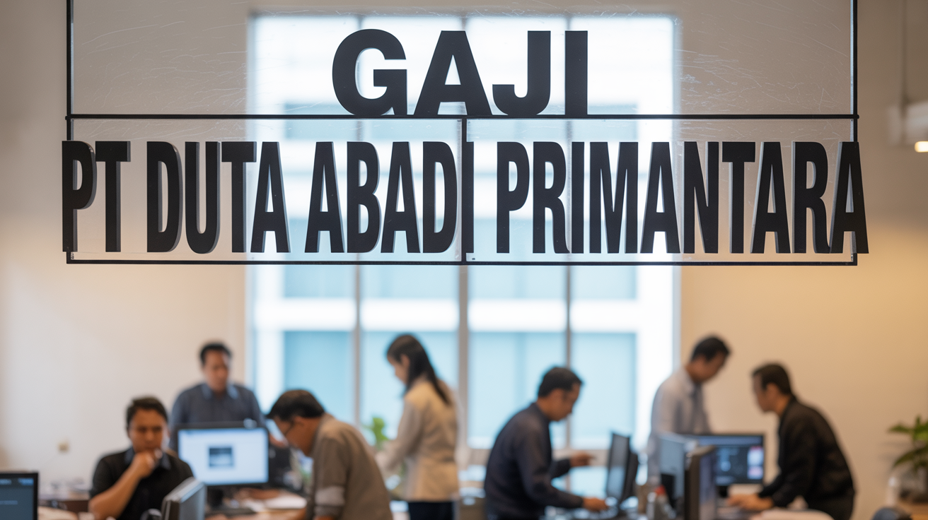 Gaji Pt Duta Abadi Primantara
