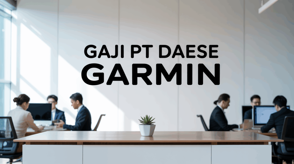 Gaji Pt Daese Garmin