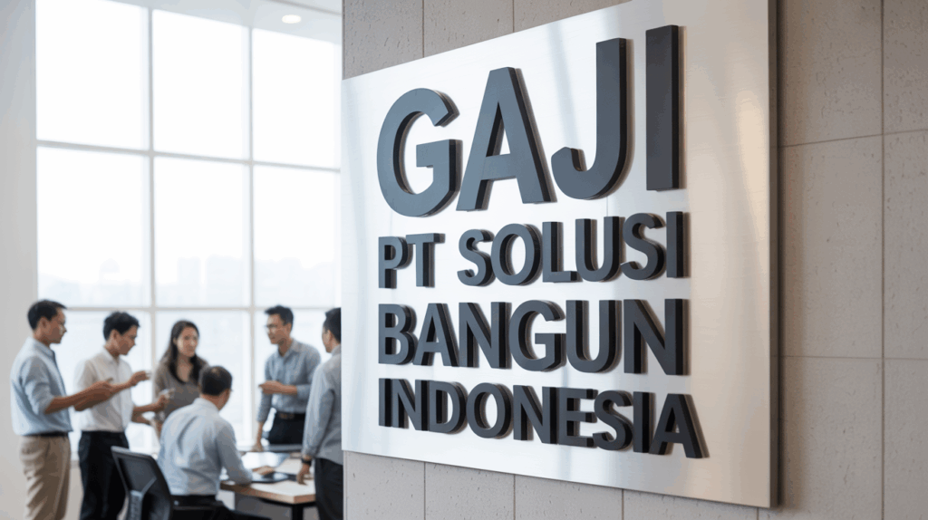 Gaji Pt Solusi Bangun Indonesia