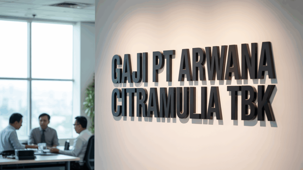 Gaji Pt Arwana Citramulia Tbk