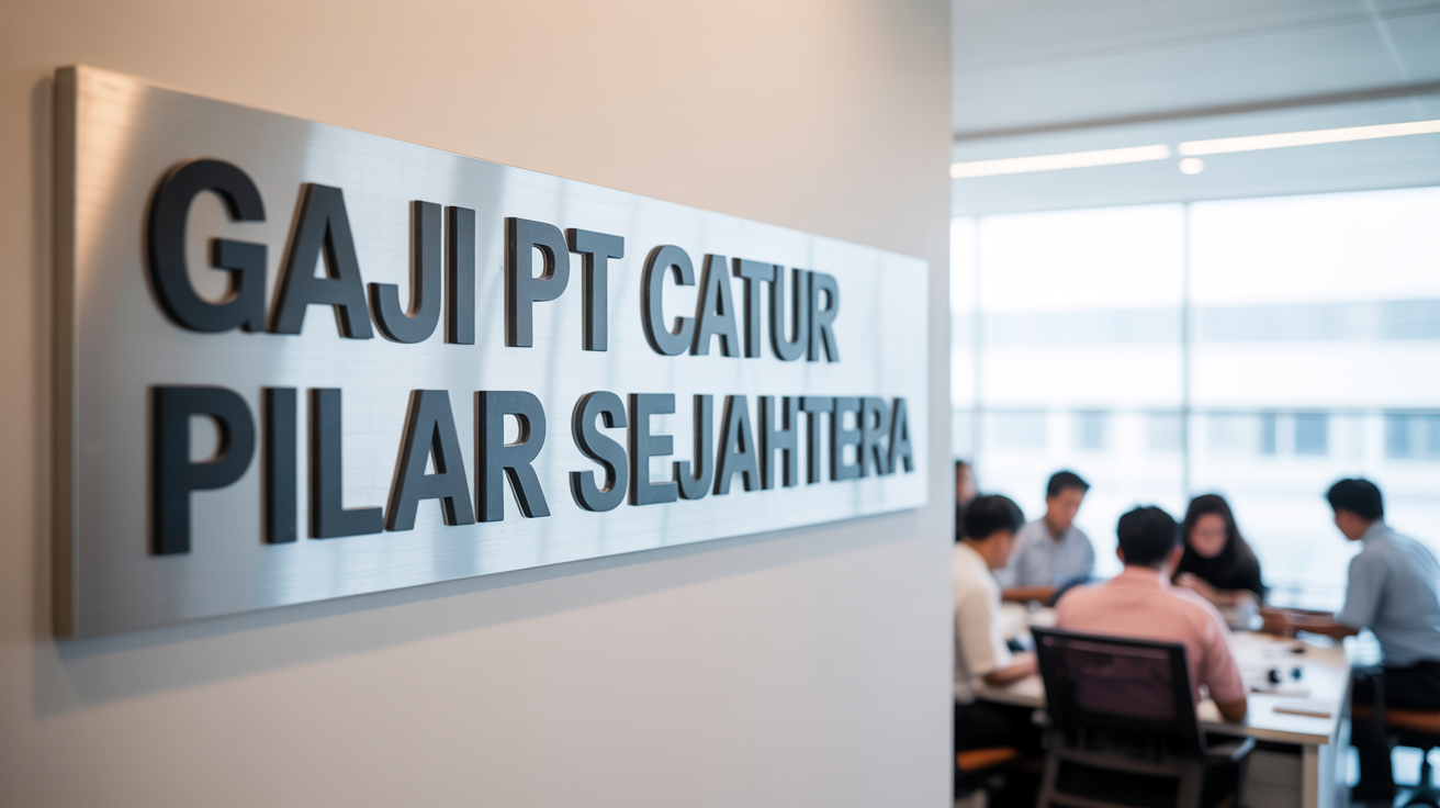 Gaji Pt Catur Pilar Sejahtera