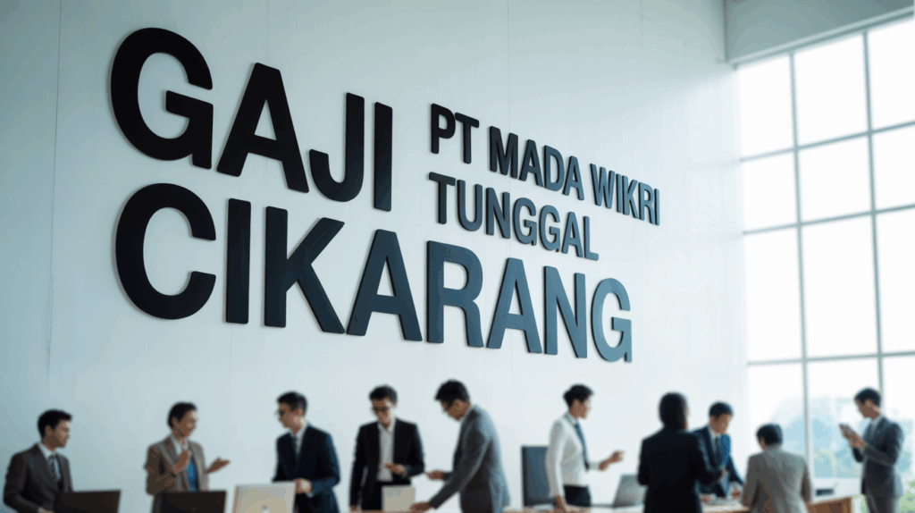 Gaji Pt Mada Wikri Tunggal Cikarang