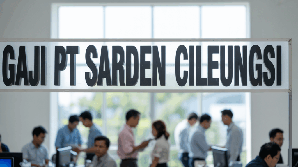 Gaji Pt Sarden Cileungsi