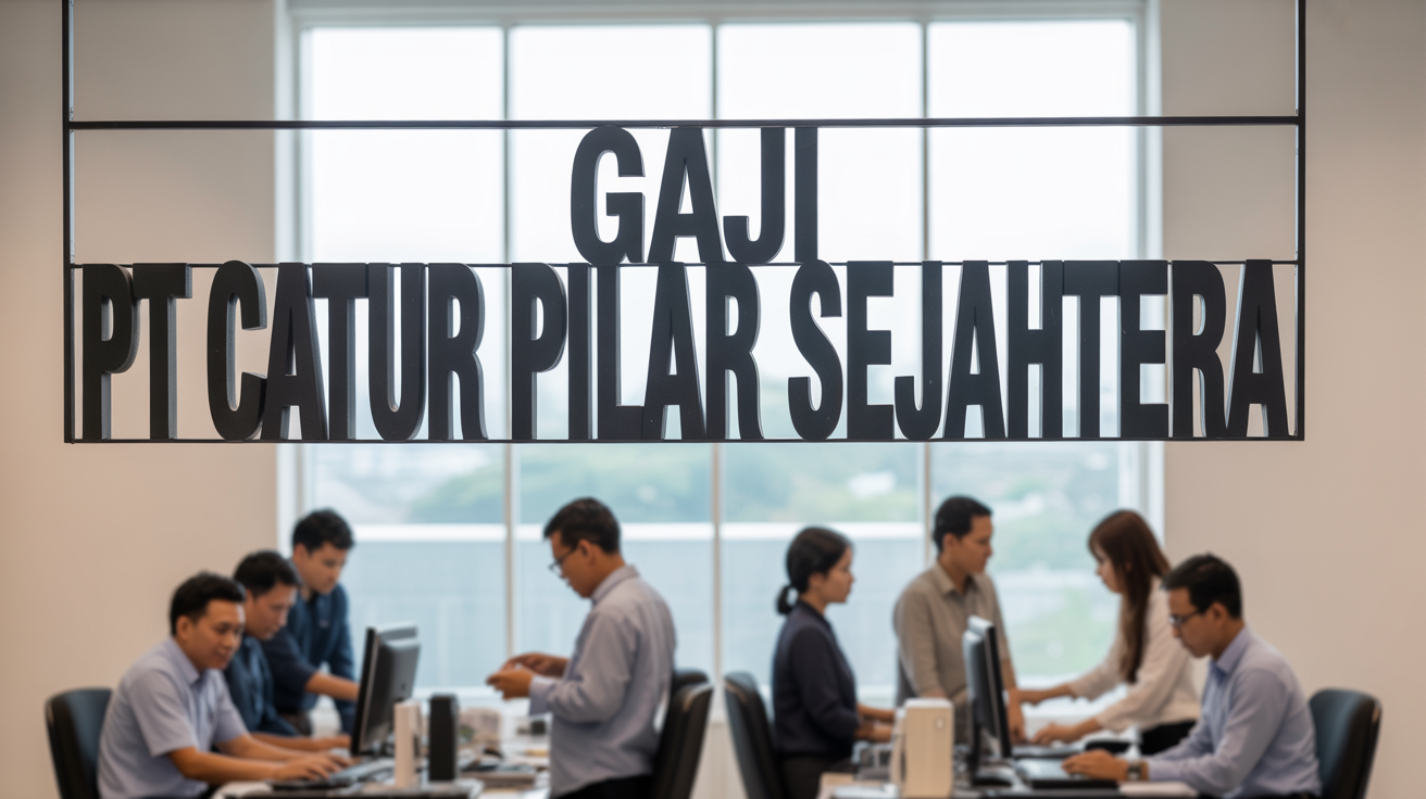 Gaji Pt Catur Pilar Sejahtera