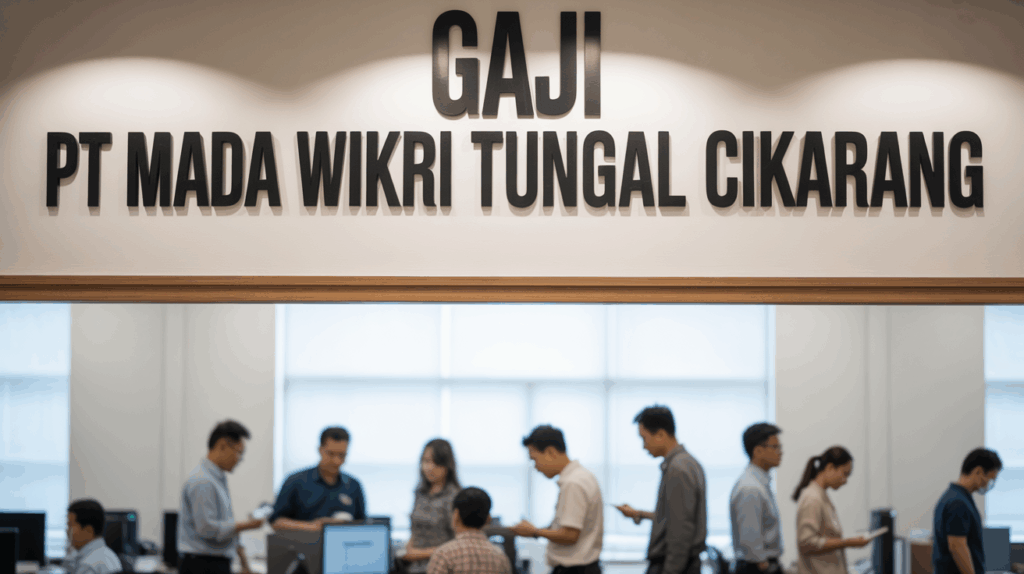 Gaji Pt Mada Wikri Tunggal Cikarang
