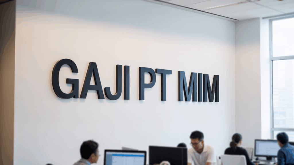 Gaji Pt Mim
