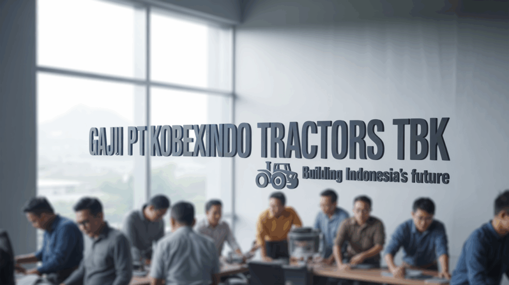 Gaji Pt Kobexindo Tractors Tbk