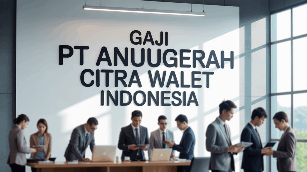 Gaji Pt Anugerah Citra Walet Indonesia