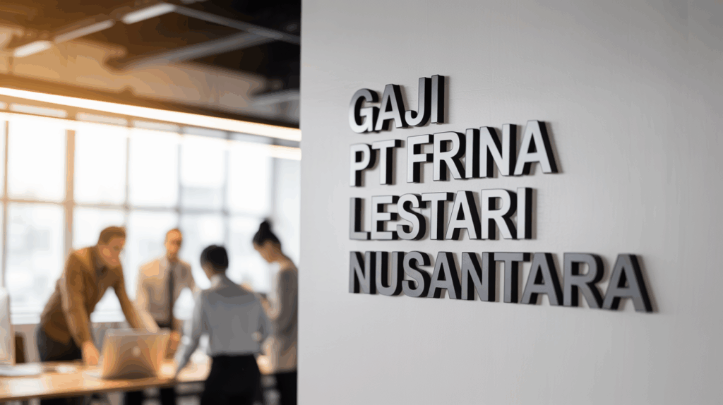Gaji Pt Frina Lestari Nusantara