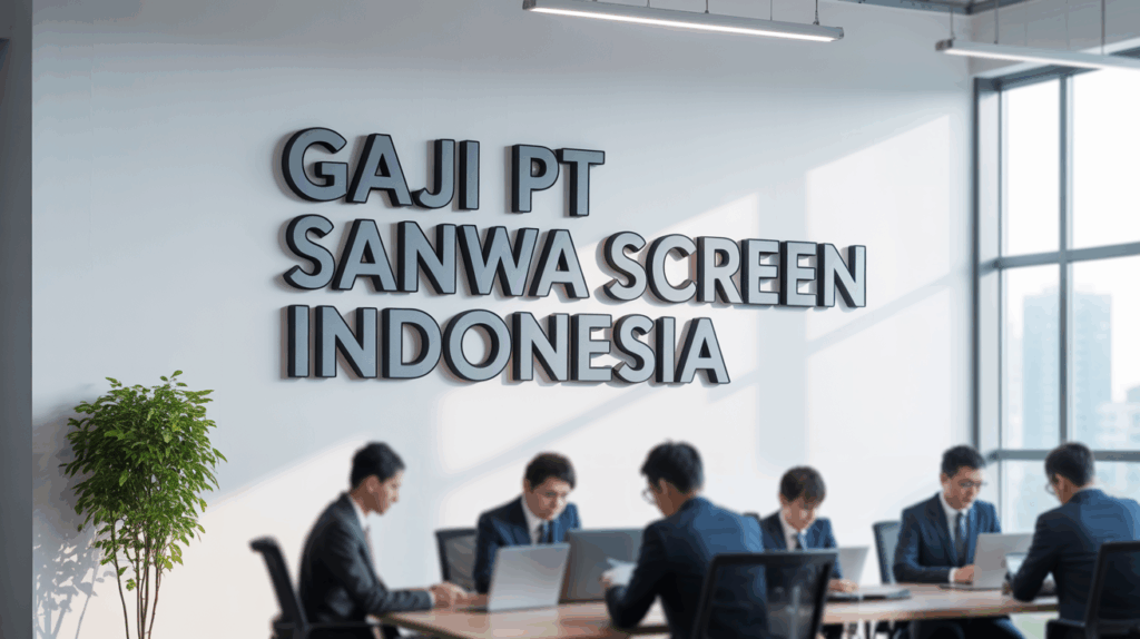 Gaji Pt Sanwa Screen Indonesia