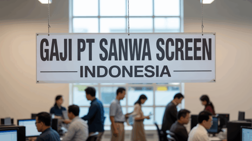 Gaji Pt Sanwa Screen Indonesia