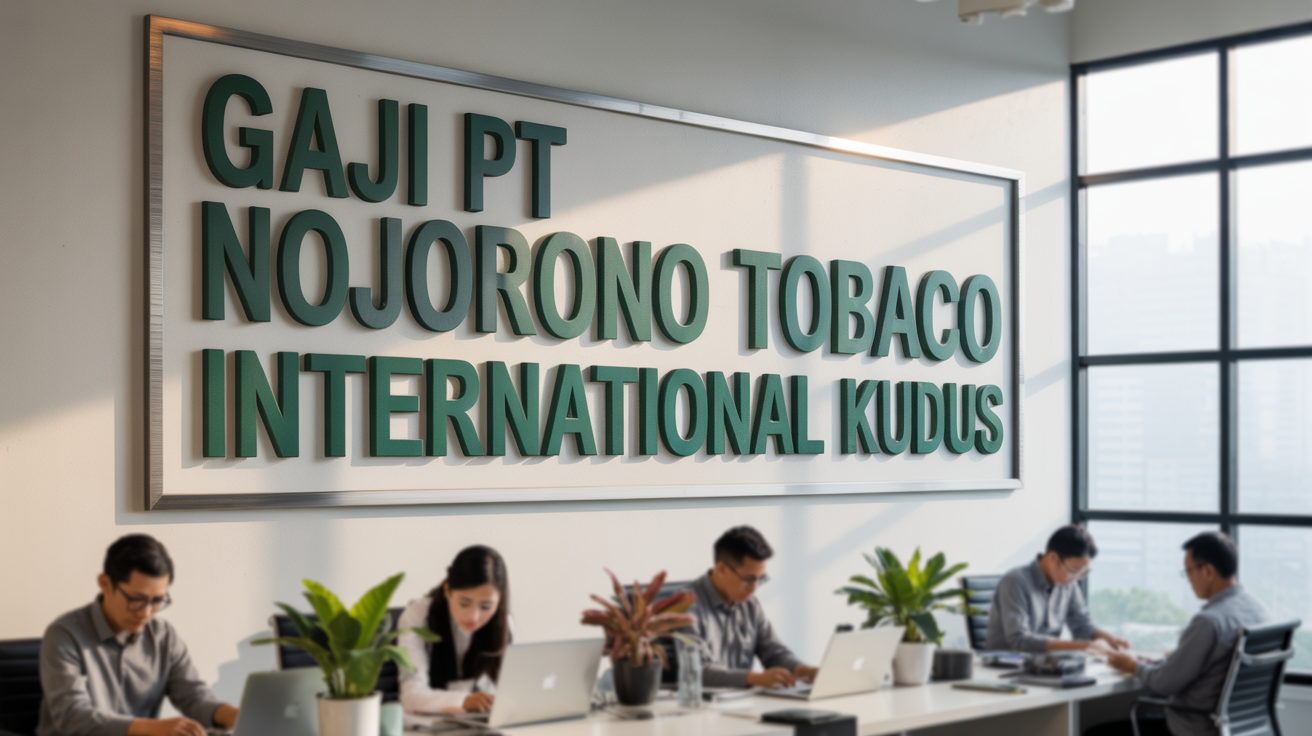 Gaji Pt Nojorono Tobacco International Kudus