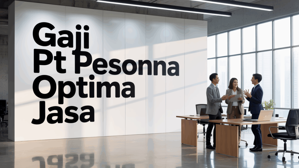 Gaji Pt Pesonna Optima Jasa