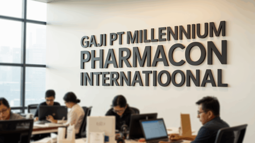 Gaji Pt Millennium Pharmacon International
