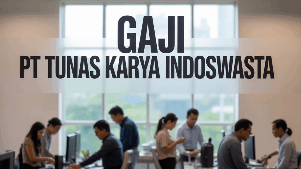 Gaji Pt Tunas Karya Indoswasta