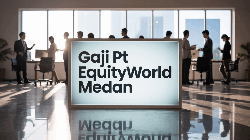 Gaji Pt Equityworld Medan