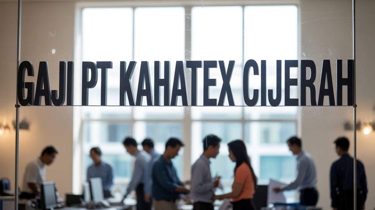 Gaji Pt Kahatex Cijerah