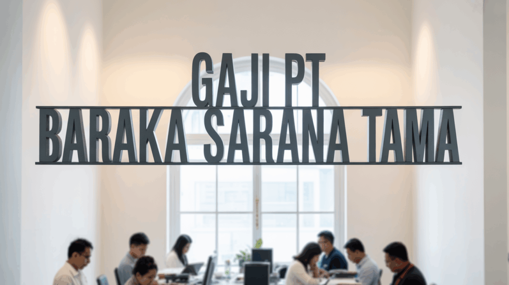 Gaji Pt Baraka Sarana Tama