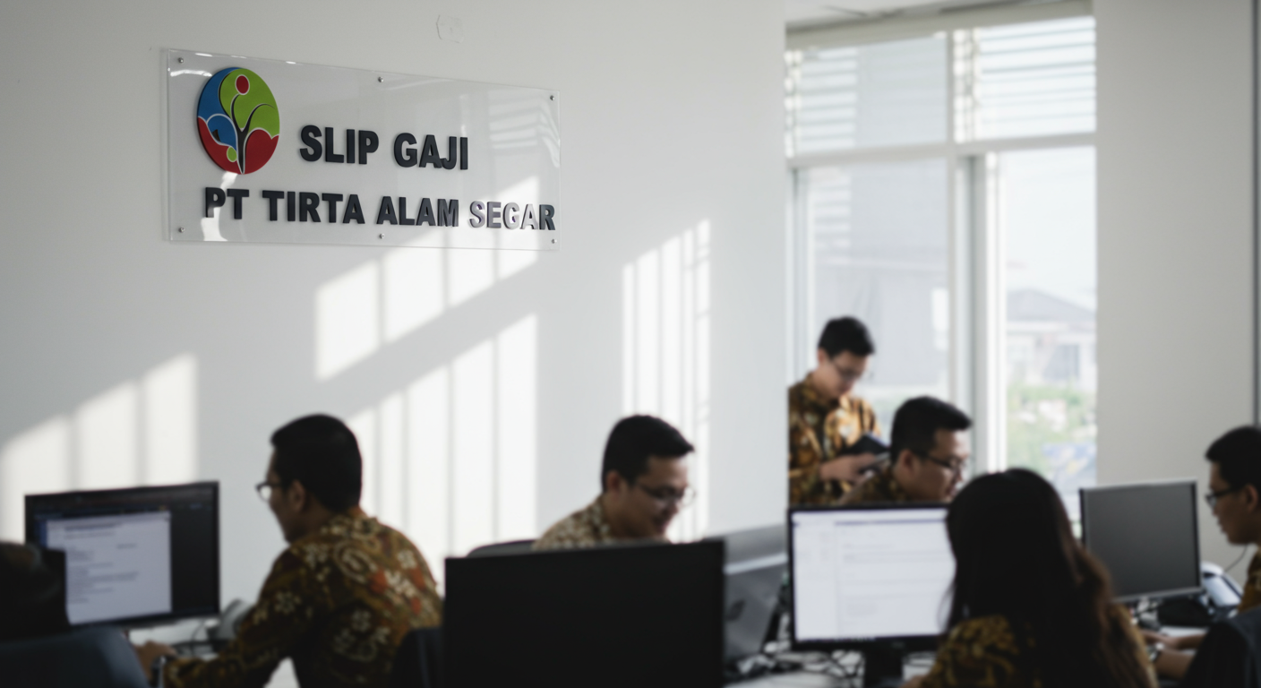 Slip Gaji Pt Tirta Alam Segar